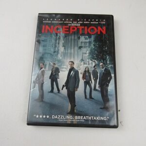 Inception‎ DVD Leonardo DiCaprio Sci-Fi Action Thriller Movie